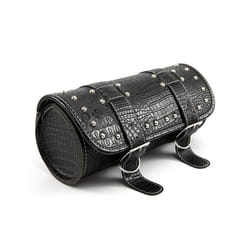 Motorcycle Saddlebag Leather Luggage PU Bags Front Fork Tool Bag For Harley Sportster Chopper Bobber Cruiser Dyna Softail