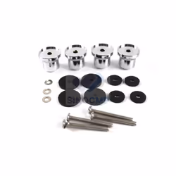 5/8" Luggage Rack Risers Complete Kit For Honda Goldwing GL1800 Trike F6B Models Gold Wing Tour 01-17 08