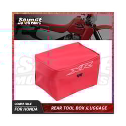 Rear Tool Box For HONDA XR650 XR600R XR400R XR 125 150 200 230 250 L R M Motorcycle Parts Waterproof Locker Luggage Dirt Bike