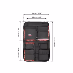 For Road King Saddle Bags For Tour-Pak Organizer Pouch Road Glide Street Glide For Electra Glide Touring Lid Organizer 1984-2013