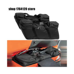 Motorcycle Inner Bags Luggage Side Bags Saddlebag Liners Tour Pack For Harley Touring Electra Street Glide Road King 1993-2023