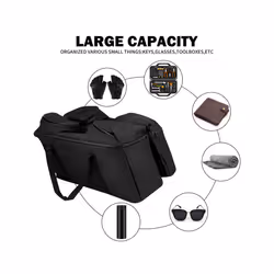 Motorcycle Inner Bags Luggage Side Bags Saddlebag Liners Tour Pack For Harley Touring Electra Street Glide Road King 1993-2023