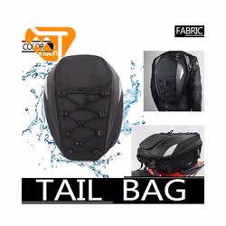 Motorcycle Tail Bag Waterproof Multi-functional And Mounting Durable Rear Seat Bag High Capacity Rider Backpack For KTM YAMAH ...