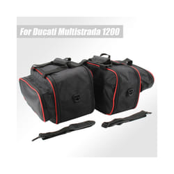 Luggage bag For Ducati Multistrada 1200 from 2015 1260/950 from 2017 Motorcycle storage bag side box bag inner bag bushing