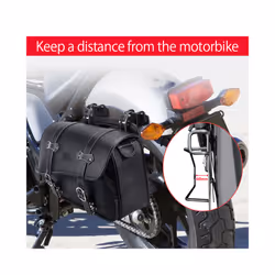 Motorcycle Saddlebag Support Bracket Side Mount Trunk Bag Holder For Honda Rebel 500 250 300 1100 Bags Support Bar Mount Bracket