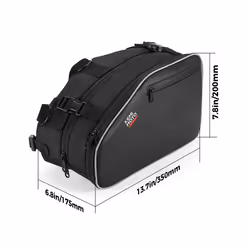 Motorcycle Saddlebag Outdoor Riding Hiking Travel Bag Oxford Fabric Bag for Dual Sport Enduro Adventure Bike Bag with Rain Cover