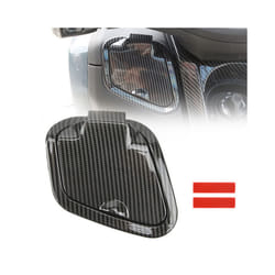 Motorcycle Side Pocket Cover Waterproof Guard Charger Cap Carbon Fiber Pattern Compatible For NMAX125 NMAX155 NMAX V1 V2