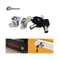 Motorcycle Hard Saddlebag Locks Set with 3 Keys Set For Harley Touring Street Glide Electra Glide Road Glide Road King 1993-2013