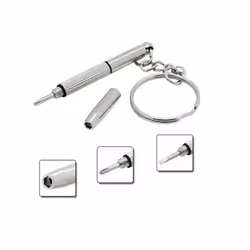 Portable Keychain Eyeglass Screwdriver 3in1 Sunglass Watch Repair Kit