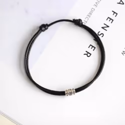 Adjustable Rope Bracelet For Women And Men Couple Jewelry Handmade Braided Charm Bracelet Women Men Thread Jewelry Gift - bla ...