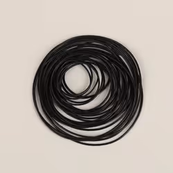 1pack 0.5/0.6/0.7/0.8mm Watch O-ring Waterproof Rubber Watch Back Cover Gaskets - 0.7mm 25-40mm