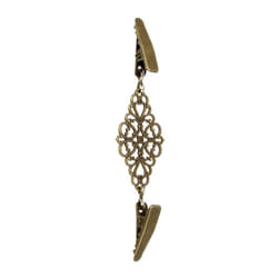 Sweater Cardigan Clip Shirt Collar Clasps Decoration Metal Buckle - antique bronze