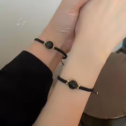 Natural Obsidian Braid Bracelets Crystal Stone Beads Handmade Black Redglass Stone Bracelets For Women Men Couple Jewelry Gift - red, A