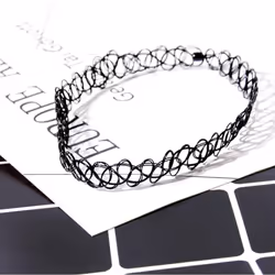 Gothic Choker Necklace Women Tattoo Jewelry