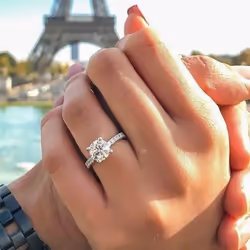 Trendy Claws Design Crystal Zircon Engagement Rings For Women Female Wedding Jewelry Accessories Gift Fashion Women Rings - s ...