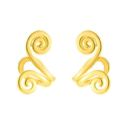 Non Piercing Earrings Simple Earrings Clip Acupressure Slimming Earrings Healthcare Stimulating Acupoints Earring Clip - gold