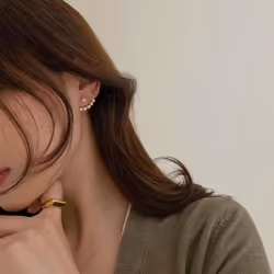 Chic Imitation Pearl Geometric Fan Shaped Elegant Stud Earrings For Women Girls Jewelry Party Asseccoires