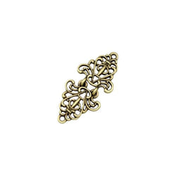 1 Pair Cute Clips Cardigan Retro  Accessories Buckle Alloy  Scarf  Blouse Fashion Gifts - bronze