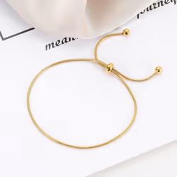 Adjustable Chain Anklet Bracelet For Women Vintage Fashion Simple Thin Chain Anklet Female Foot Beach Jewelry Gift - silver