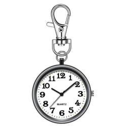 &quot;children&apos;s Digital Pocket Watch For Exams - Large Keychain, Clear Display, Quartz Movement&quot; - black, keychain, large digital