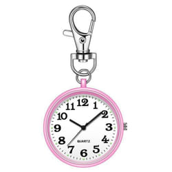 &quot;children&apos;s Digital Pocket Watch For Exams - Large Keychain, Clear Display, Quartz Movement&quot; - purple, keychain, large digital