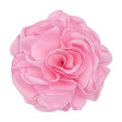 1pc Art Flower Brooch Fabric Corsage Gift Cloth Lapel Pin Handmade Elegant Jewelry Wome - light pink