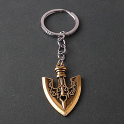 Jojos Bizarre Adventure Necklace Kujo Jotaro Arrow Metal Pendant Chain - 2.7*4.2CM