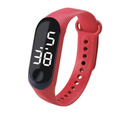 M3 Casual Women Romantic Starry Sky Sports Outdoor Bracelet Electronic Watch Sports Watch Casual Women Romantic Starry Sky - red