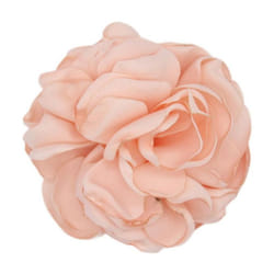 1pc Art Flower Brooch Fabric Corsage Gift Cloth Lapel Pin Handmade Elegant Jewelry Wome - pink
