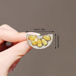 Women Fashion Rhinestone Metal Lapel Pins Small Brooch Pin Flower Animal Bow Brooches - D