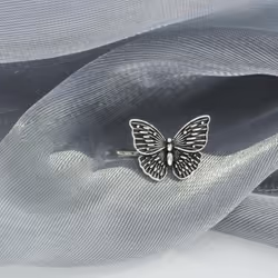 1pc Womens Butterfly Opening Finger Ring