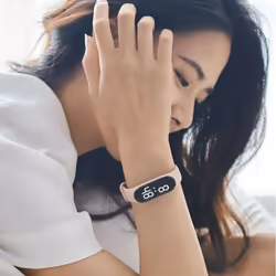 M3 Casual Women Romantic Starry Sky Sports Outdoor Bracelet Electronic Watch Sports Watch Casual Women Romantic Starry Sky - white