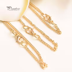 3 Pcs Plated Heart Necklace Best Friends Necklaces Jewelry