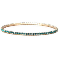 1pc Bohemian Handmade Women Bracelet Vintage Ethnic Colorful Beads Elastic Bracelet Jewelry Gift - green
