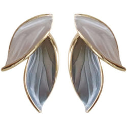 Elegant Leaf Earrings Women Simple Dangle Earrings Advanced Design Engagement Party Jewelry
