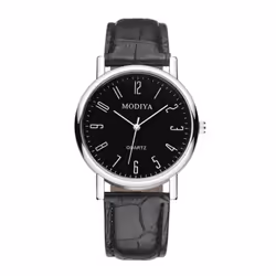 Men Watches Chronograph Casual Analog Quartz Watch Quartz Movement Watch Belt Strap Wristwatch Gift For Boyfriend Father - bl ...