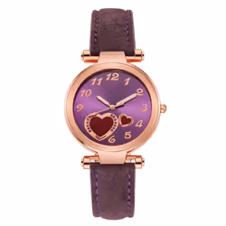 Women&apos;s Watch Fashion Women&apos;s Watch, Lovely Children And Girls, Hands And Numbers, Leisure Quartz Watch Accessories - blue