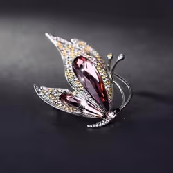 Butterfly Brooch Pins Women&apos;s Clothing Accessory Gift