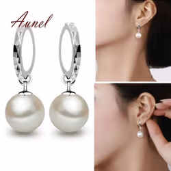 Stylish Dangle Eardrop Ear Hoop Earrings Jewelry Charm