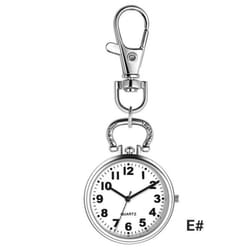 Cute Pocket Watch Fashion Keychain Watch Nurse Watch Portable Pocket Watch - E