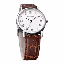 Men Watches Chronograph Casual Analog Quartz Watch Quartz Movement Watch Belt Strap Wristwatch Gift For Boyfriend Father - br ...