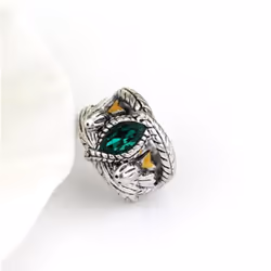 Fashion Classics Crystal Ring Film Aragorn&apos;s Ring Of Barahir Lord Of The Rings - 6