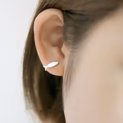 1 Pair Asymmetric Cat Fish Stud Earrings For Women Gift Fashion Earrings Jewelry Gift - Black