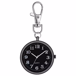 Cute Pocket Watch Fashion Keychain Watch Nurse Watch Portable Pocket Watch - A