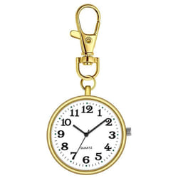 Cute Pocket Watch Fashion Keychain Watch Nurse Watch Portable Pocket Watch - C