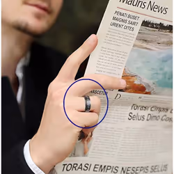 Titanium Steel Ring Male Decompression Resistance Rotation Rotation Ring Fashion Couple Ring Jewelry - silver, 13