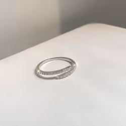 New 2022 Minimalist Thin Rings For Women Wedding Brilliant Cubic Zircon High Quality Versatile Female Finger Ring Jewelry - s ...