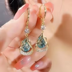 Fashion Dangle Earrings For Women&apos;s Jewelry - green