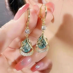 Fashion Dangle Earrings For Women&apos;s Jewelry - green