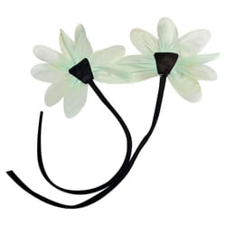 2pcs Handmade Collar Flower 13cm Lapel Pins Jewelry Accessories Flower Brooch Pins  Wedding Party - green